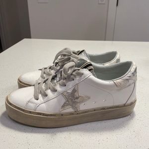 Silver Hi-star sneakers